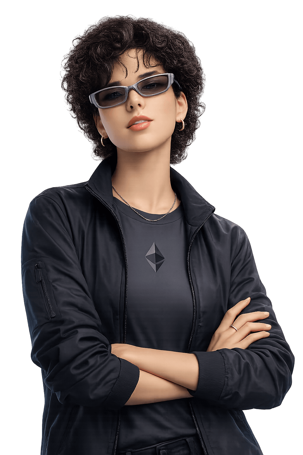 Crypto-native privacy identity character