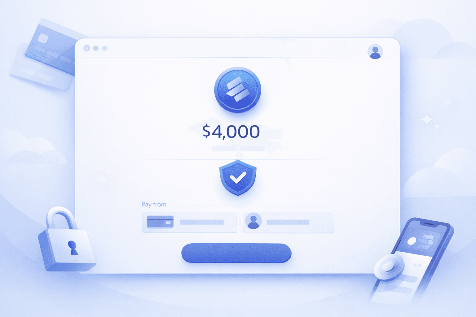 Concept visual for public crypto payment request pages